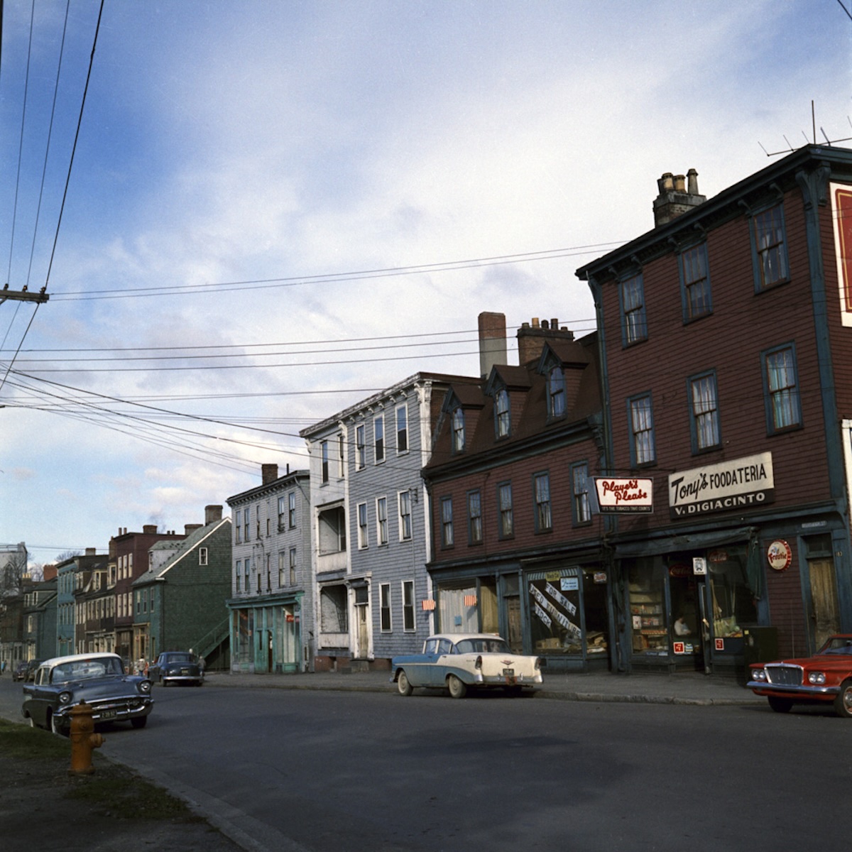 1961 - Central Redevelopment Area- Storefront image from HRM Archives, City of Halifax Engineering and Works Department-102-39-1-716