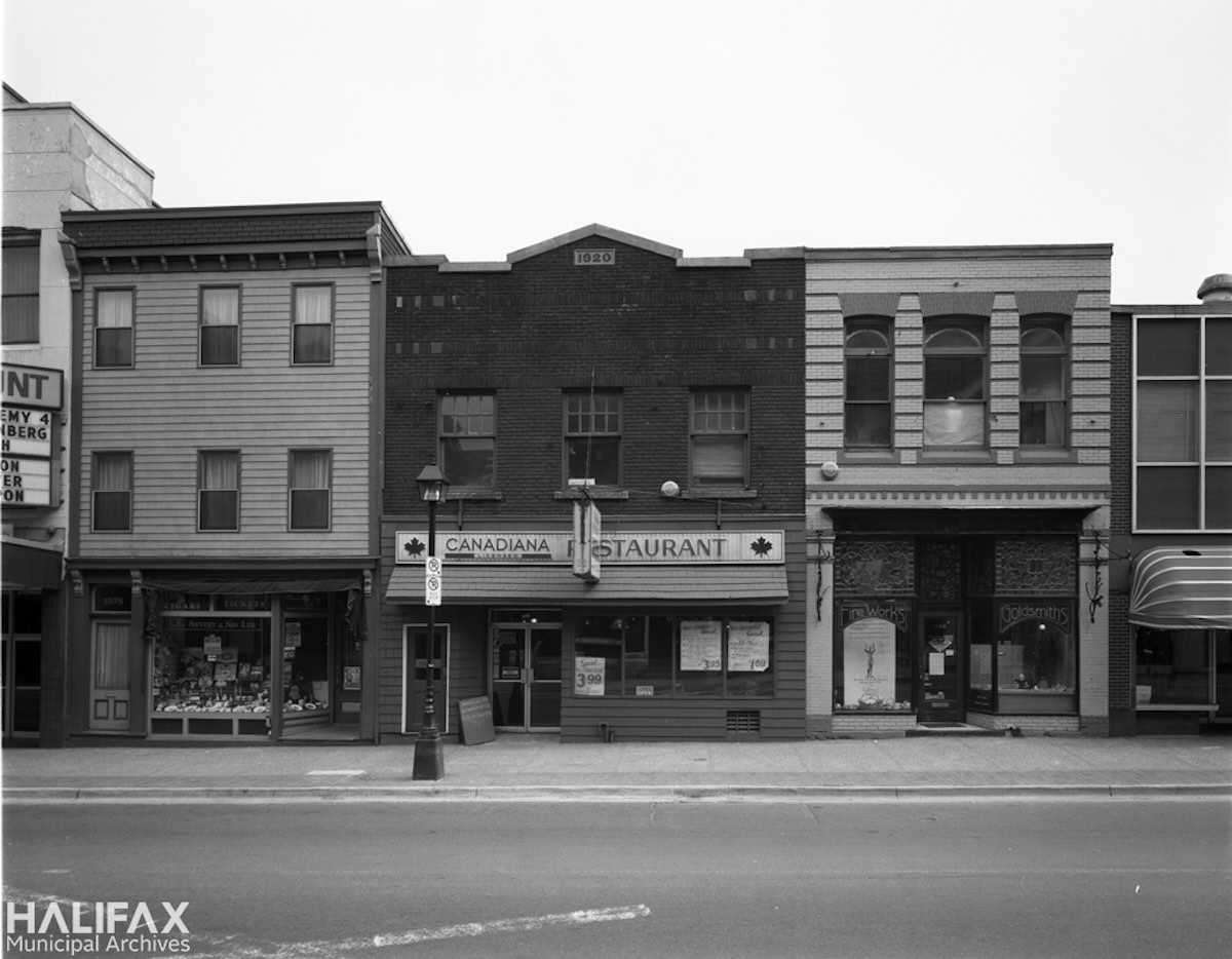 1987 - 1577 to 1569 Barrington Streets-HRM Archives-CR93.4