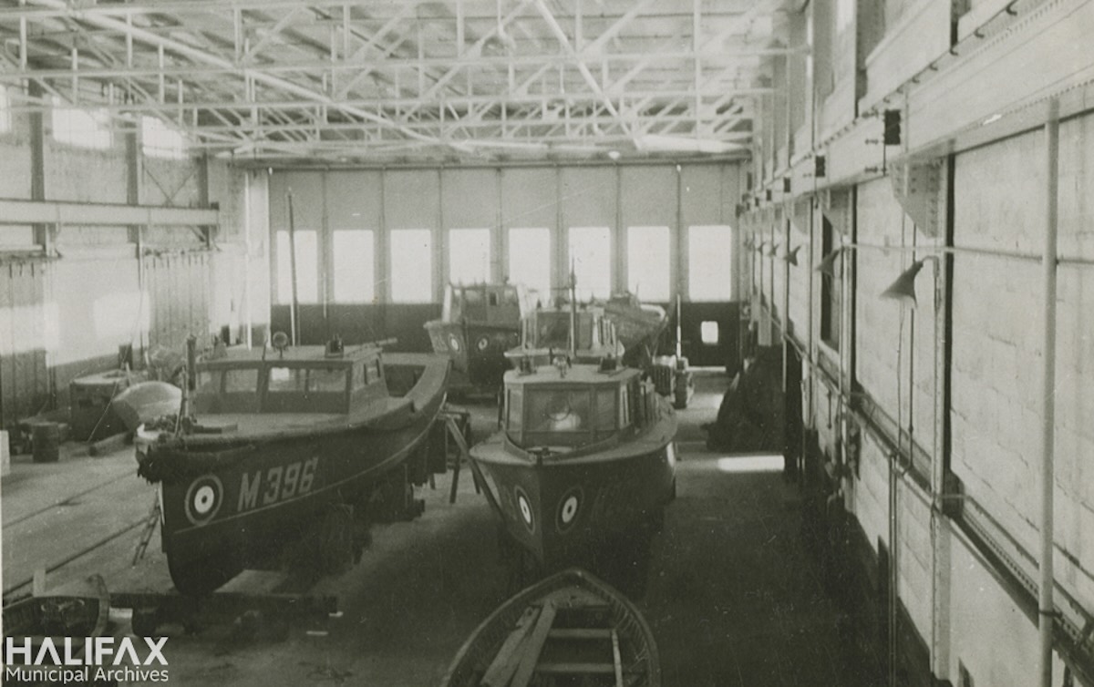 1946 - The boat Hanger [sic Hangar]-Halifax Municipal Archives, Benjamin Oakeshott-CR6-078.8
