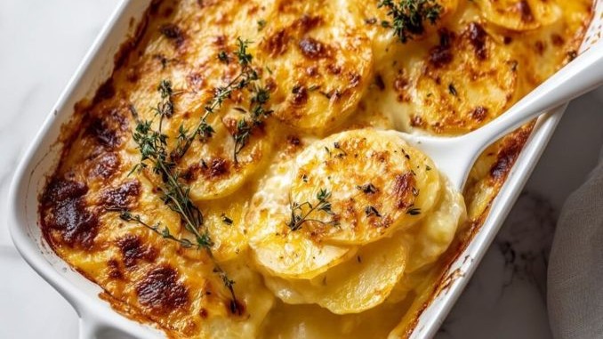 Recipe for Classic Scalloped Potatoes