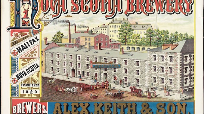 Case of Alexander Keith Beer
