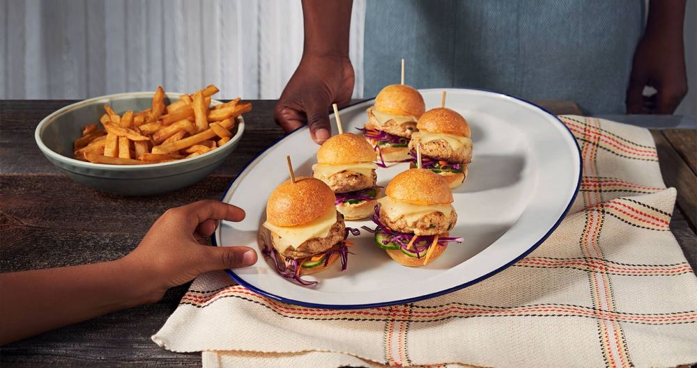 Recipe for Chicken Sliders with Havarti Cheese