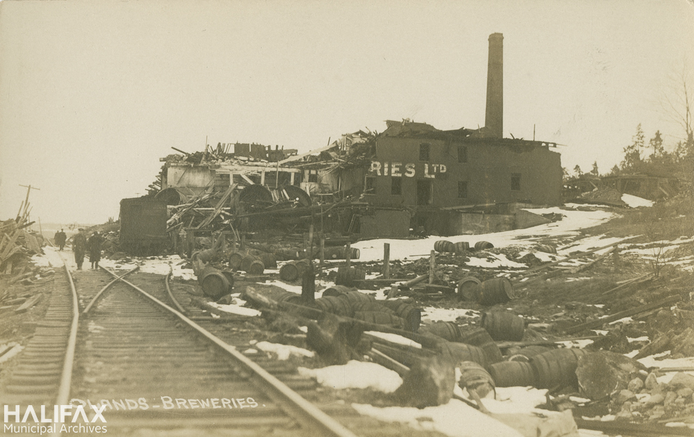 1917-Olands Breweries [sic], Army & Navy Brewery owned by the Oland family-Halifax Municipal Archives (HMA)-CR6-123.7