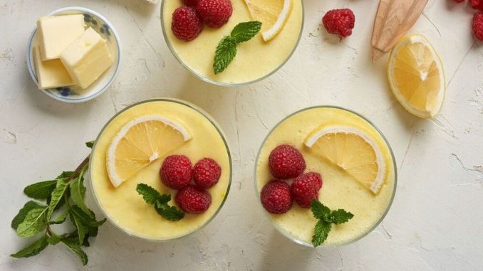 Recipe for Fresh Lemon Cheesecake Mousse