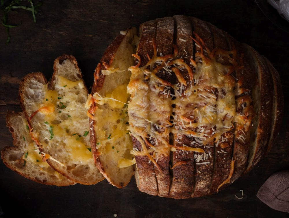 Recipe for Garlic Herb & Cheese Bread