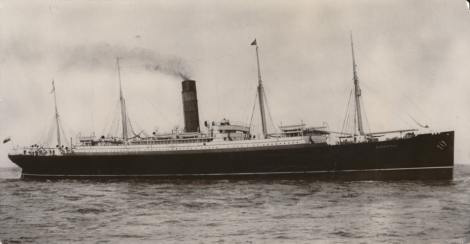 1903 - Carpathia of 1903 (13,555 GRT) became famous for rescuing the survivors of the sinking of Titanic