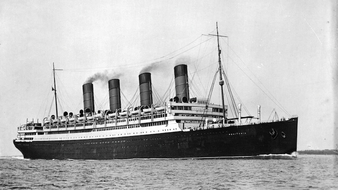 1914 - Aquitania of 1914 (45,650 GRT) served in both World Wars.tiff